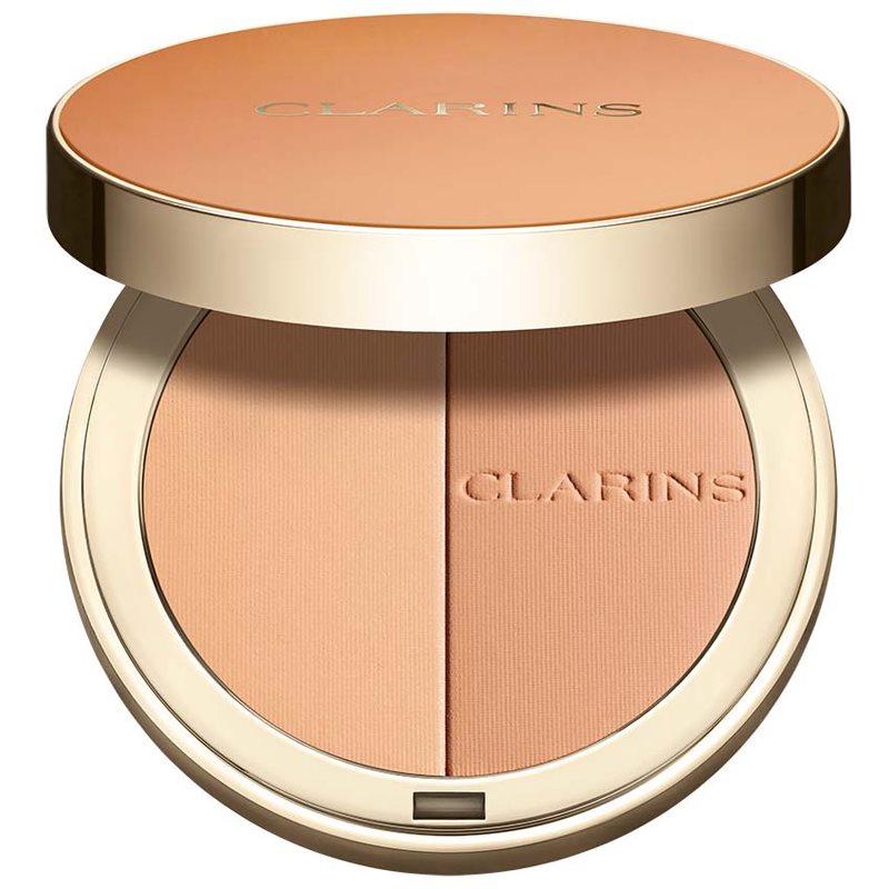 Clarins Clarins Ever Bronze Compact Powder уеднаквяваща тена компактна пудра - Унисекс парфюм 10мл - Сравни цени от 1 магазин с безплатна доставка