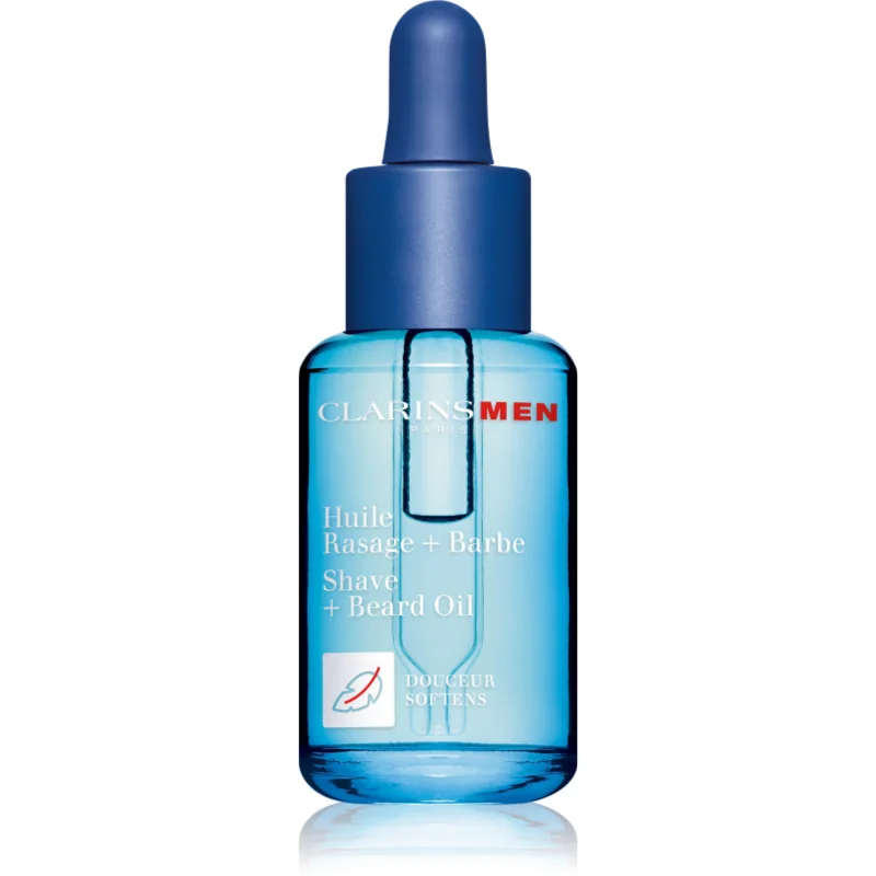 Clarins ClarinsMen Shave and Beard Oil масло за бръснене и брада - Грижа за лице - Сравни цени от 1 магазин с безплатна доставка