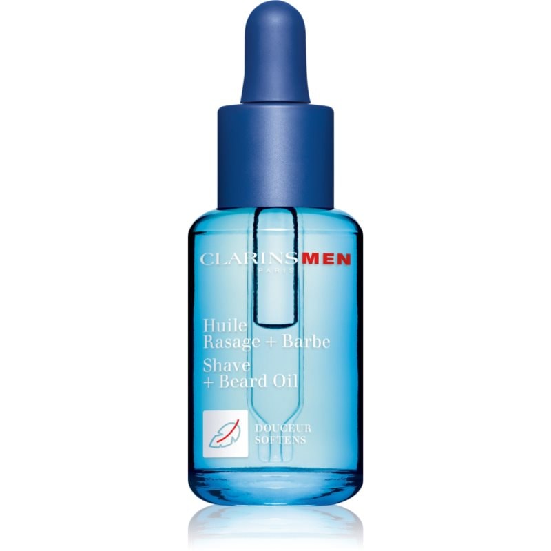 Clarins ClarinsMen Shave and Beard Oil масло за бръснене и брада - Грижа за лице - Сравни цени от 1 магазин с безплатна доставка