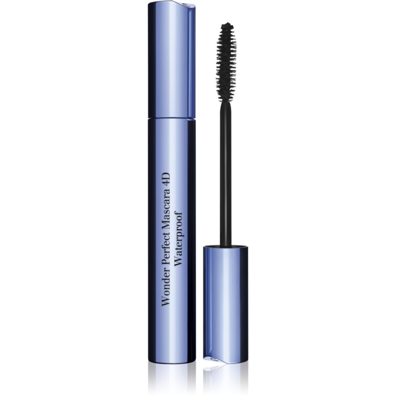 Clarins Wonder Perfect Mascara 4D Waterproof водоустойчива спирала за мигли за извиване и разделяне на миглите 01 - Perfect Black - Грим - Сравни цени от 1 магазин с безплатна доставка