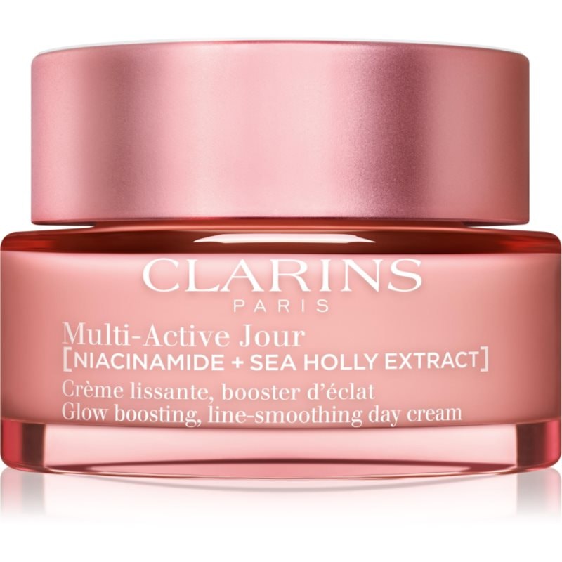 Clarins Multi-Active Day Cream All Skin Types изглаждащ и озаряващ крем за всички типове кожа на лицето - Грижа за лице - Сравни цени от 1 магазин с безплатна доставка