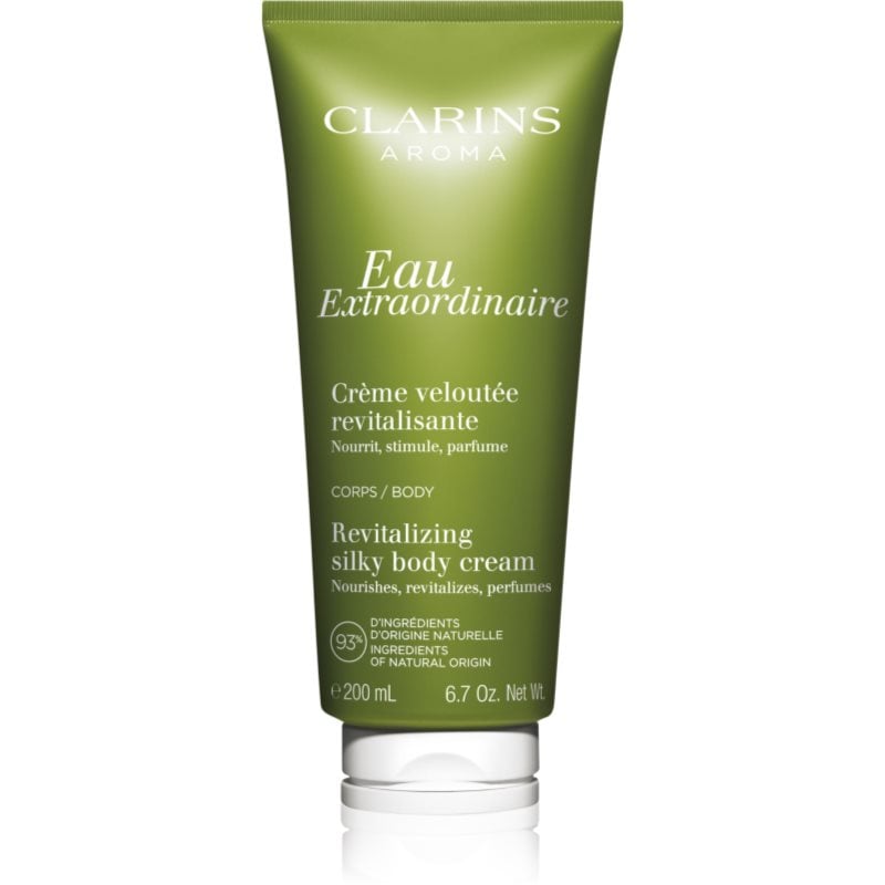 Clarins Eau Extraordinaire Revitalizing Silky Body Cream ревитализиращ крем за тяло