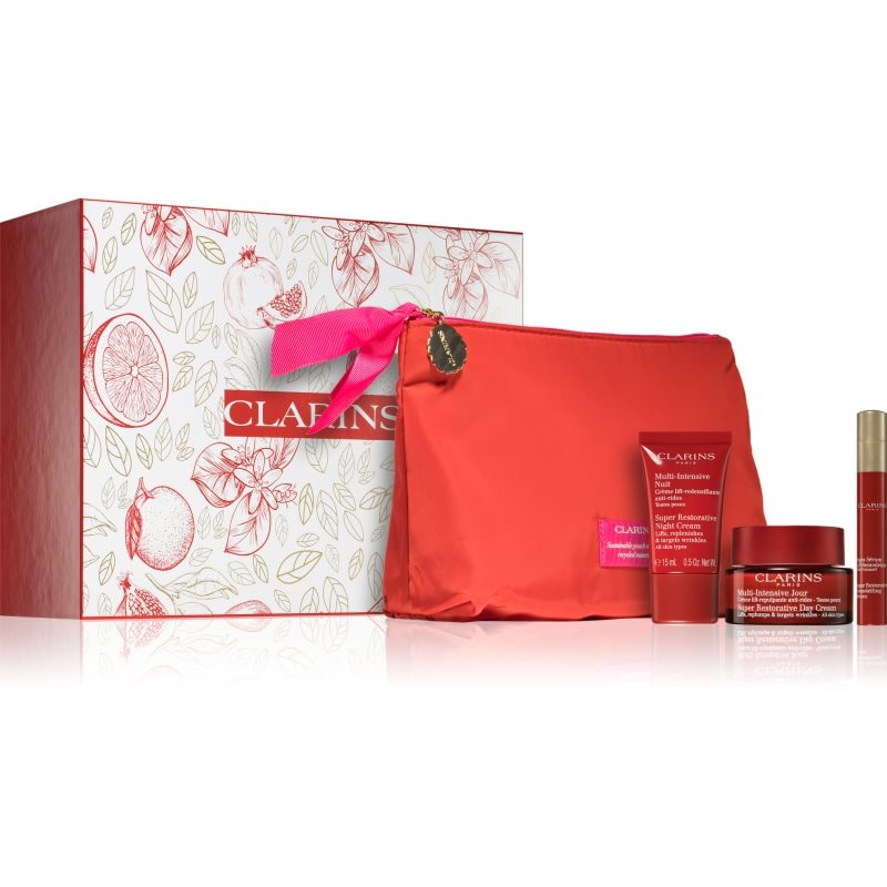 Clarins Super Restorative Collection подаръчен комплект - Комплект - Сравни цени от 1 магазин с безплатна доставка