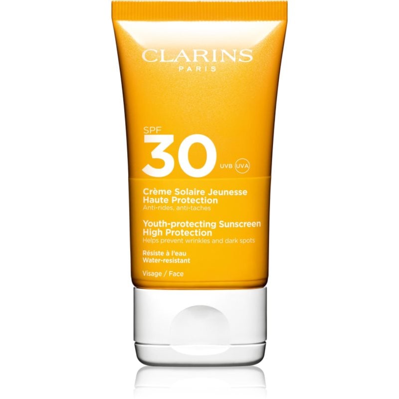Clarins Youth-Protecting Sunscreen High Protection слънцезащитен крем за лице SPF 30