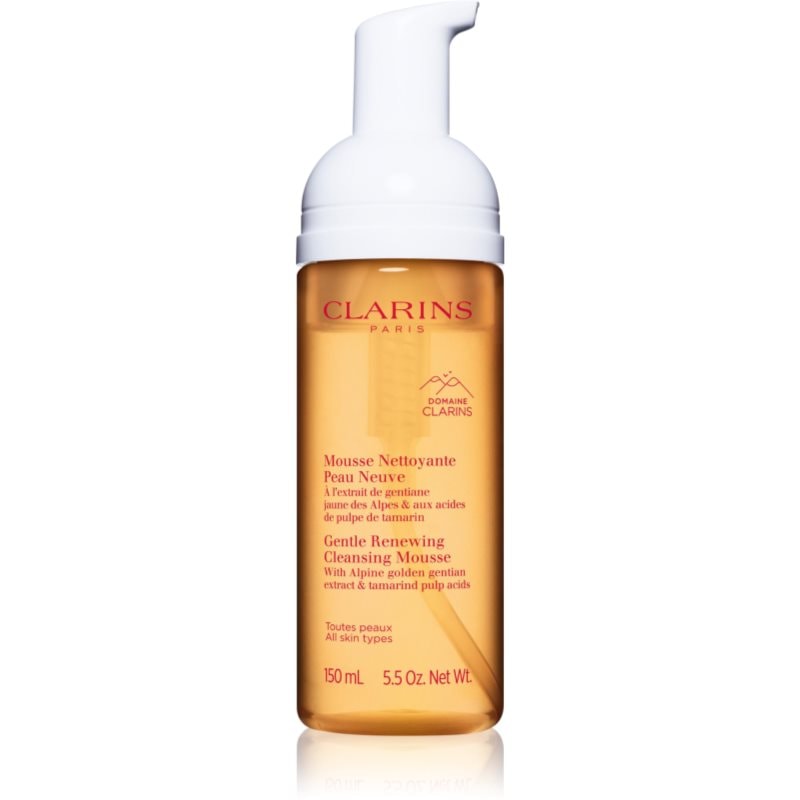Clarins Cleansing Gentle Renewing Cleansing Mousse нежна почистваща пяна за всички типове кожа на лицето - Грижа за лице - Сравни цени от 1 магазин с безплатна доставка