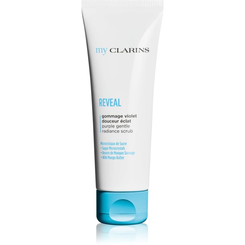 Clarins My Clarins Reveal Purple Gentle Radiance Scrub възстановяващ пилинг