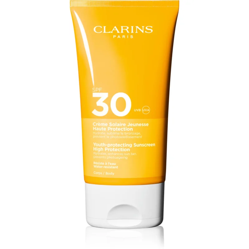 Clarins Sun Body Cream SPF30 слънцезащитен крем SPF 30 - Грижа за тяло - Сравни цени от 1 магазин с безплатна доставка