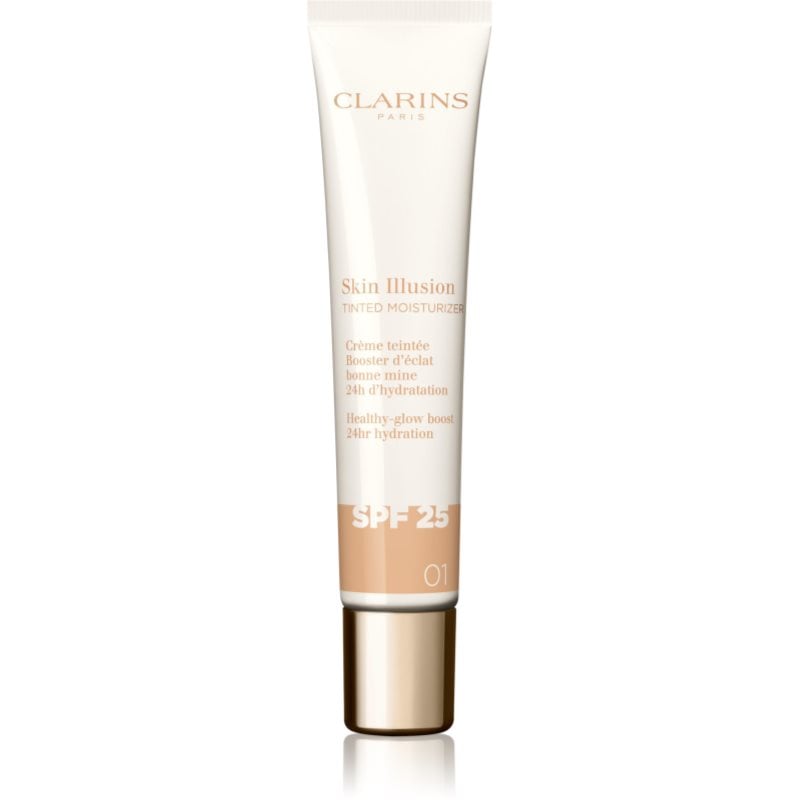 Clarins Skin Illusion Tinted Moisturizer тониращ крем SPF 25