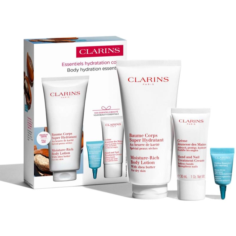 Clarins Body Care Collection подаръчен комплект за хидратиране и изпъване на кожата - Комплект - Сравни цени от 1 магазин с безплатна доставка