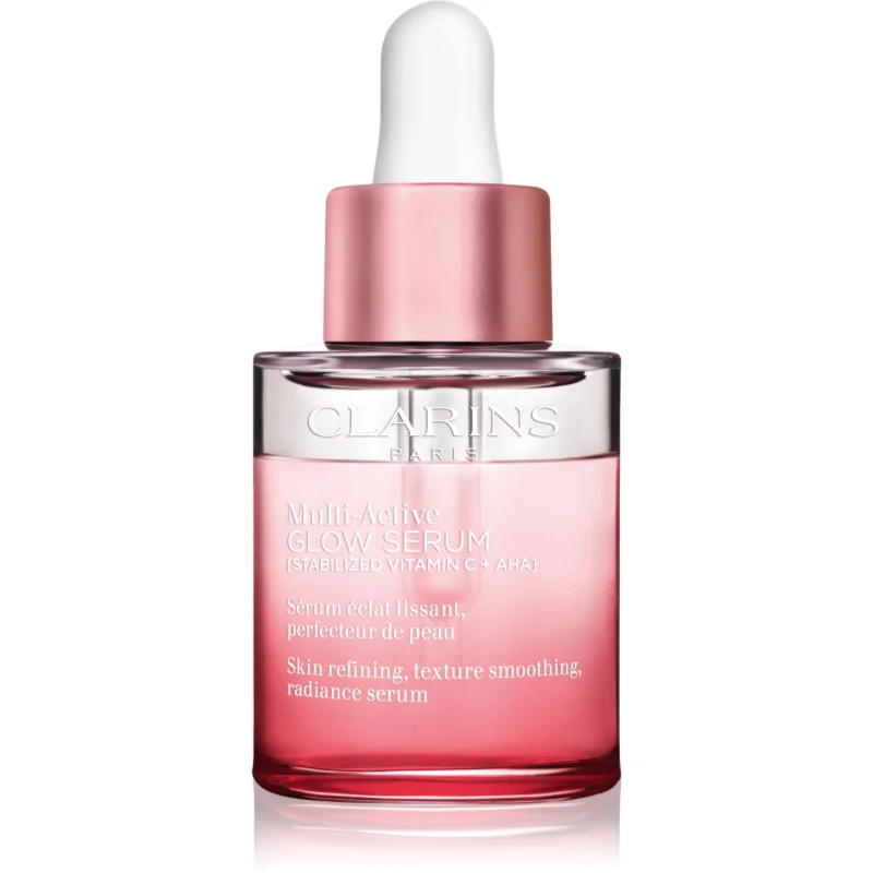 Clarins Multi-Active Glow Serum озаряващ серум с изглаждащ ефект - Грижа за лице - Сравни цени от 1 магазин с безплатна доставка