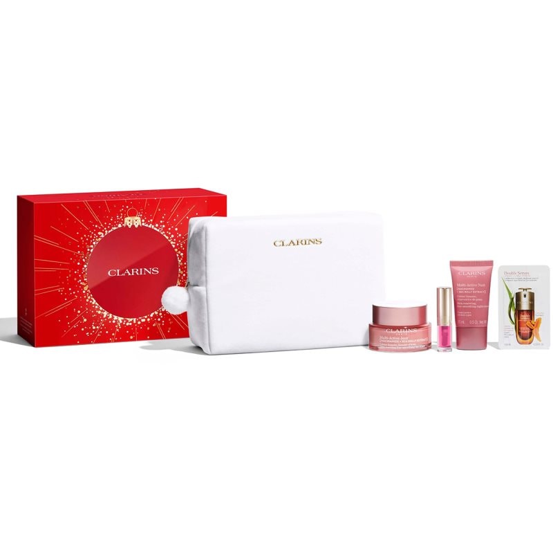 Clarins Clarins Multi-Active Holiday Season подаръчен комплект - Унисекс парфюм - Сравни цени от 1 магазин с безплатна доставка