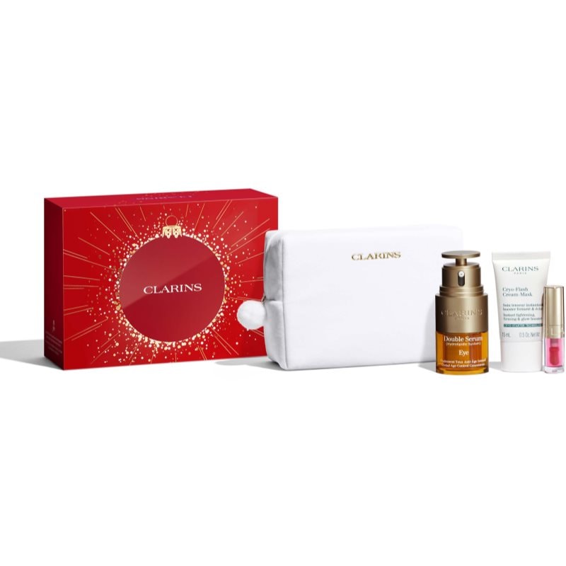 Clarins Double Serum Eye Holiday Season подаръчен комплект - Комплект - Сравни цени от 1 магазин с безплатна доставка