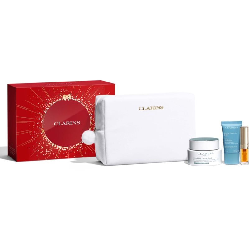 Clarins Cryo-Flash Mask Holiday Season подаръчен комплект - Комплект - Сравни цени от 1 магазин с безплатна доставка
