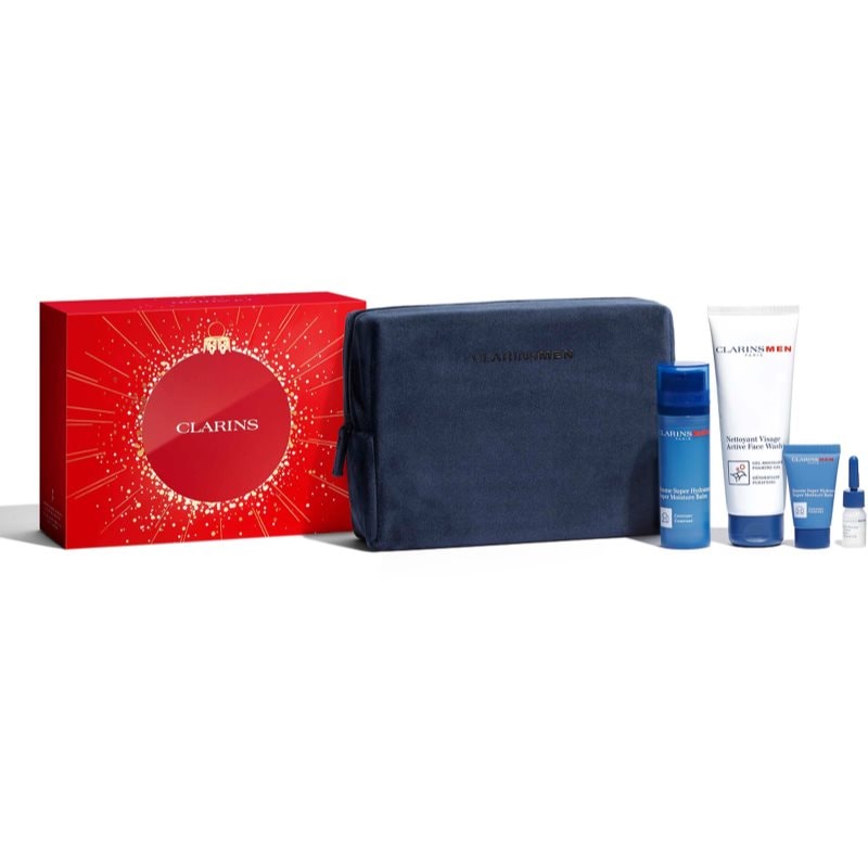 Clarins ClarinsMen Hydration Holiday Season подаръчен комплект - Комплект - Сравни цени от 1 магазин с безплатна доставка