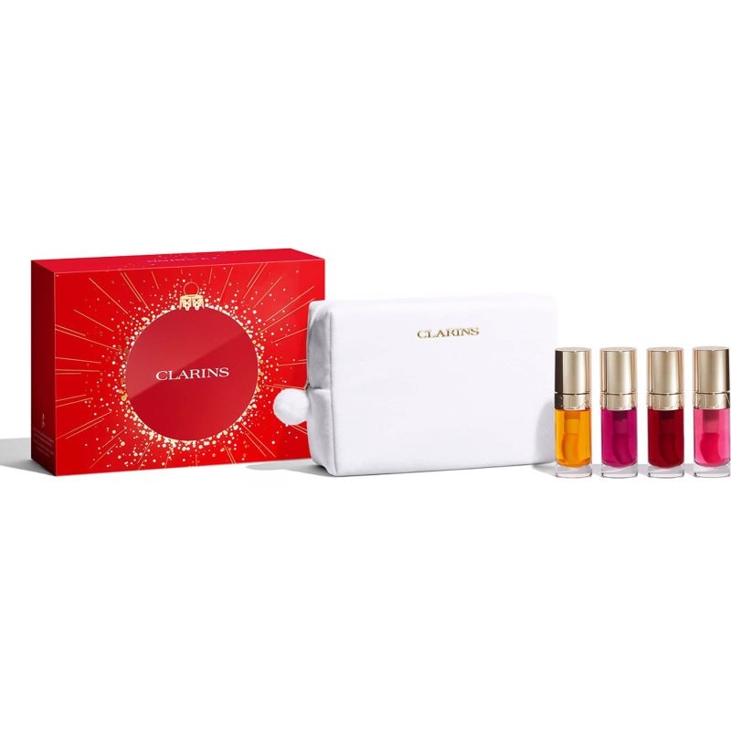 Clarins Lip Comfort Oil Holiday Season подаръчен комплект - Комплект - Сравни цени от 1 магазин с безплатна доставка