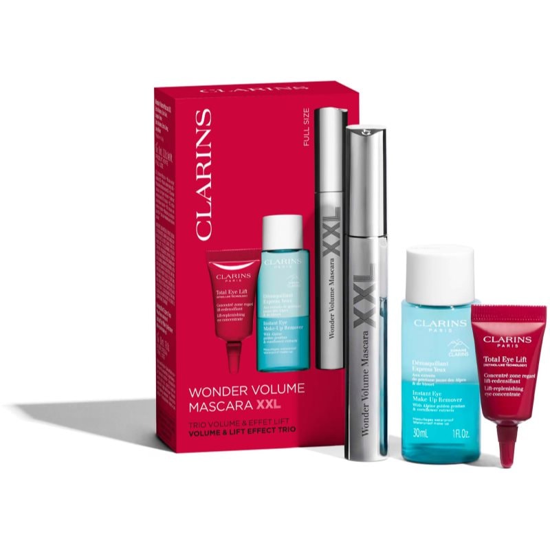 Clarins Wonder Volume Mascara XXL Trio подаръчен комплект - Комплект - Сравни цени от 1 магазин с безплатна доставка