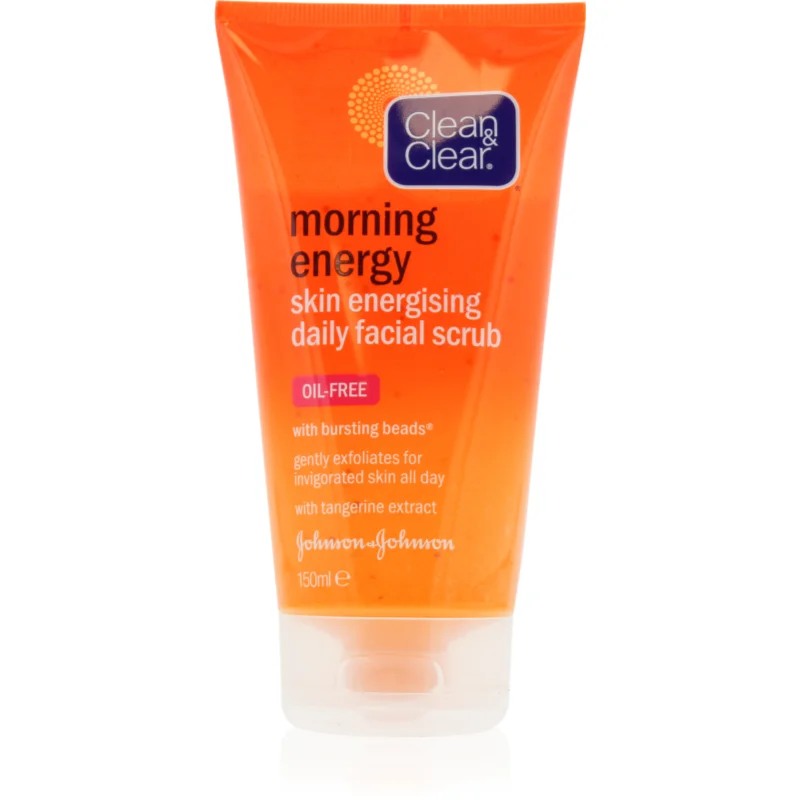 Clean & Clear Morning Energy енергизиращ пилинг за лице