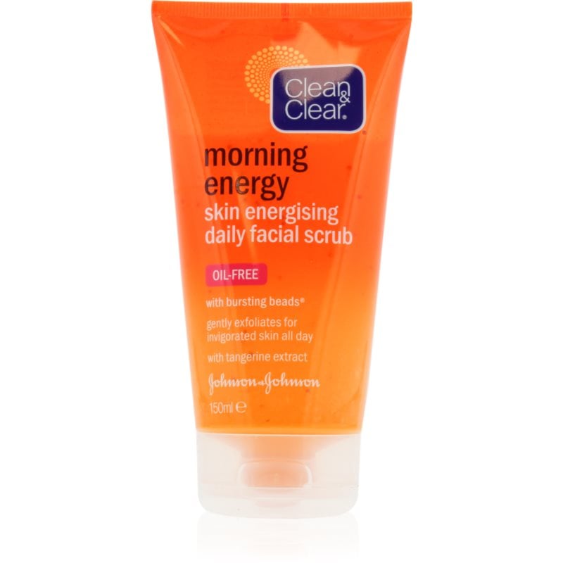 Clean & Clear Morning Energy енергизиращ пилинг за лице