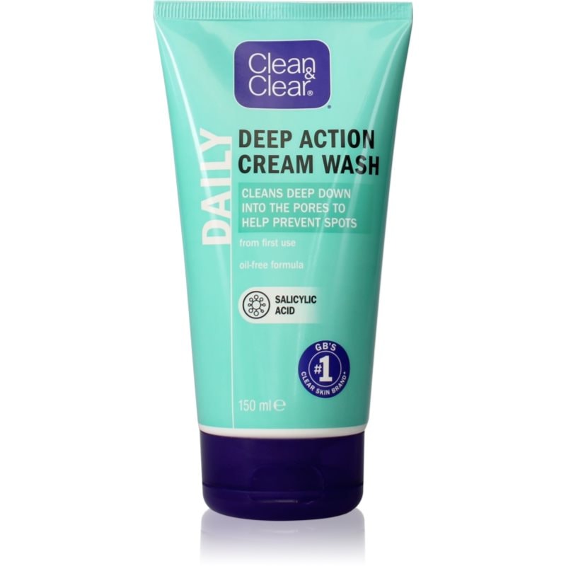 Clean & Clear Daily почистващ гел-крем за лице - Грижа за лице - Сравни цени от 1 магазин с безплатна доставка