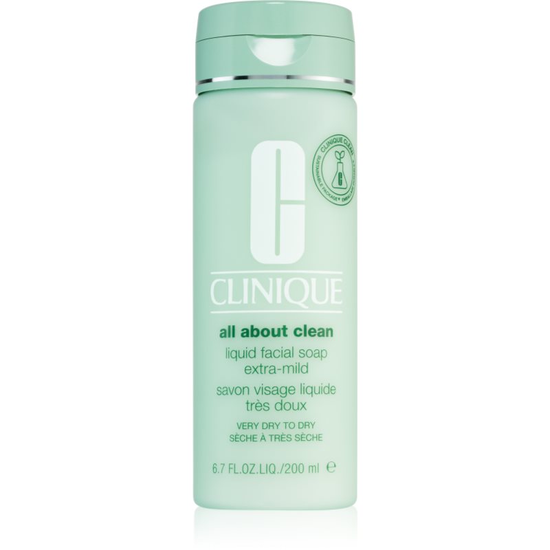 Clinique Liquid Facial Soap Extra-Mild течен сапун за суха или много суха кожа - Грижа за лице - Сравни цени от 1 магазин с безплатна доставка