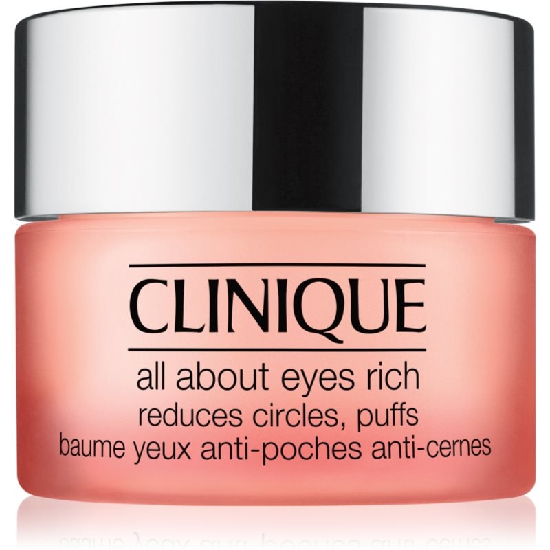 Clinique All About Eyes™ Rich хидратиращ крем за очи против отоци и тъмни кръгове - Грижа за лице - Сравни цени от 1 магазин с безплатна доставка