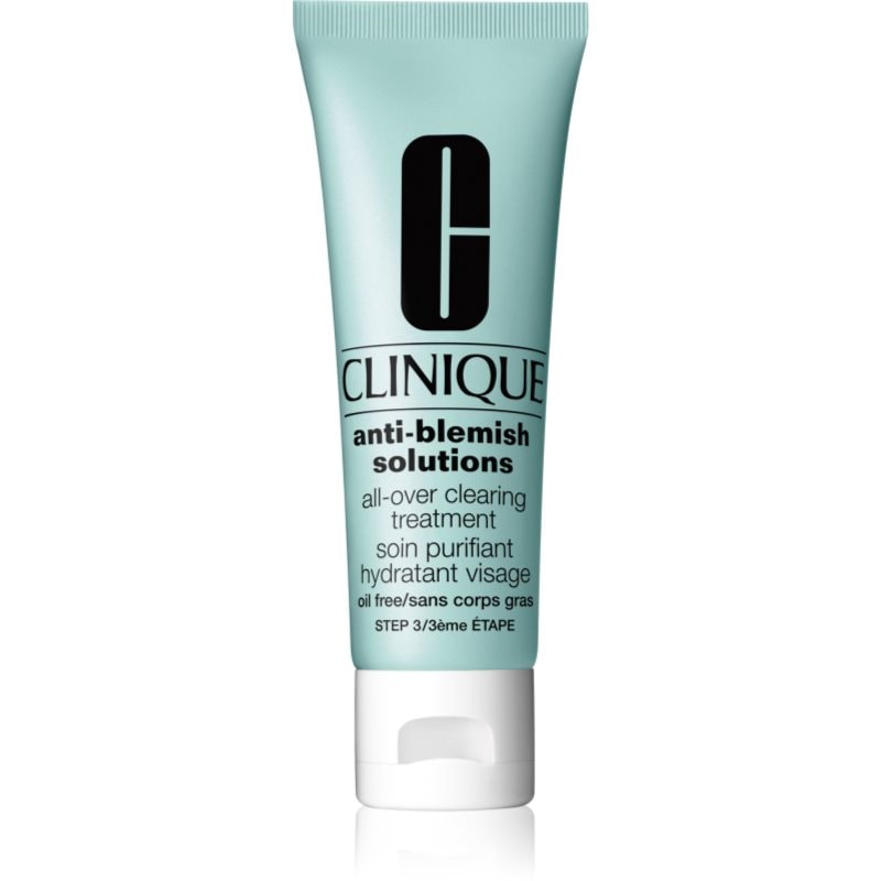Clinique Anti-Blemish Solutions™ All-Over Clearing Treatment хидратиращ крем за проблемна кожа, акне - Грижа за лице - Сравни цени от 1 магазин с безплатна доставка