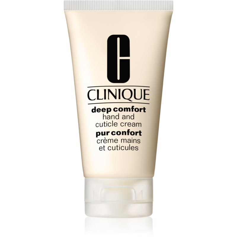 Clinique Deep Comfort™ Hand and Cuticle Cream дълбоко хидратиращ крем в дълбочина на ръцете, ноктите и кожичките - Грижа за тяло - Сравни цени от 1 магазин с безплатна доставка
