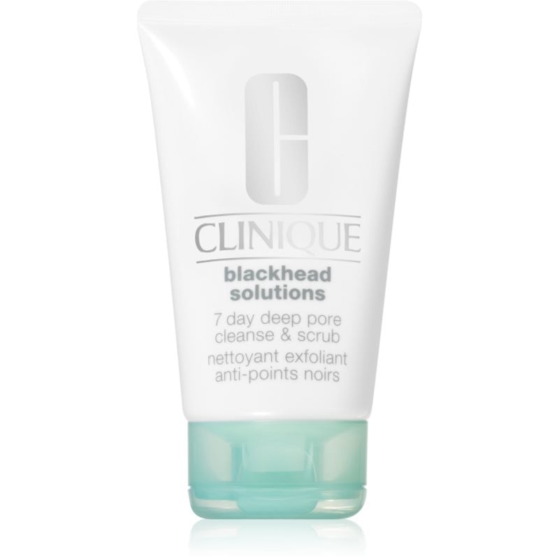 Clinique Blackhead Solutions 7 Day Deep Pore Cleanse & Scrub почистващ пилинг за лице против черни точки