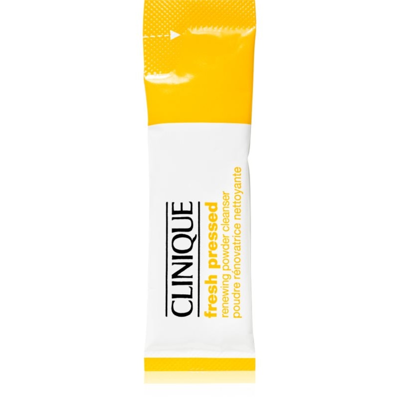 Clinique Clinique Fresh Pressed™ Renewing Powder Cleanser with Pure Vitamin C почистващ и пилинг прашец за лице с витамин С - Унисекс парфюм 5мл - Сравни цени от 1 магазин с безплатна доставка