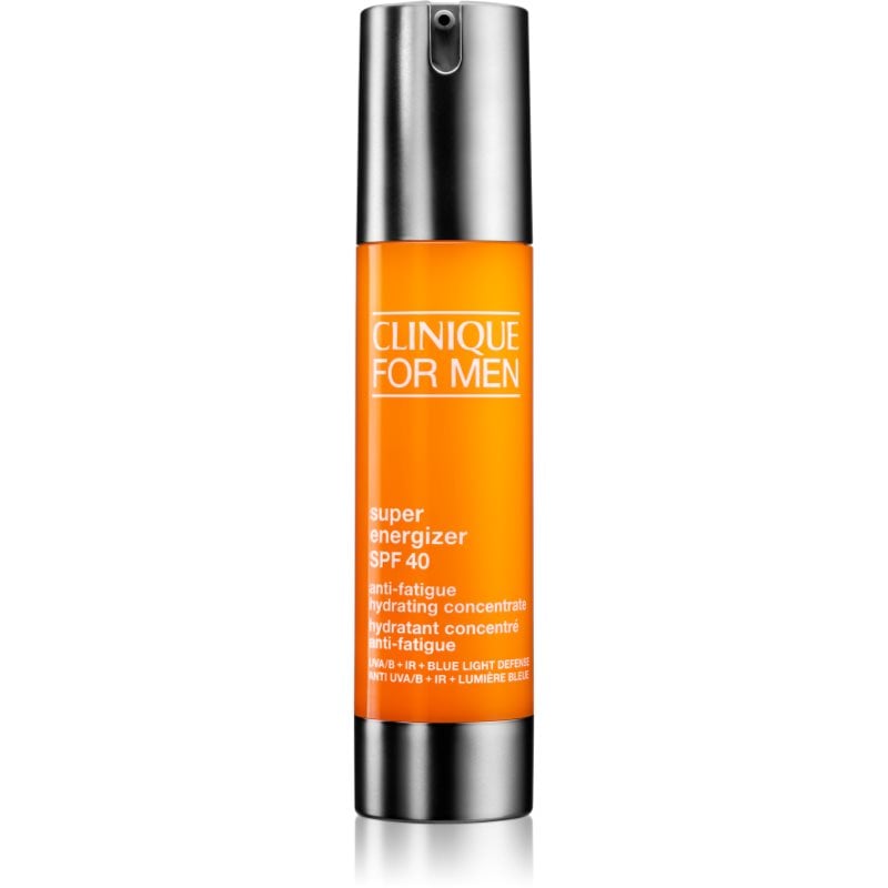 Clinique For Men™ Super Energizer™ SPF 40 Anti-Fatigue Hydrating Concentrate енергизиращ гел-крем SPF 40