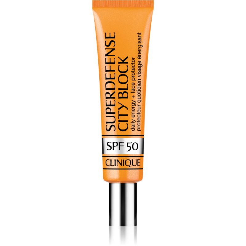 Clinique Superdefense™ City Block SPF 50 Daily Energy + Face Protector енергизиращ защитен флуид SPF 50 - Грижа за лице - Сравни цени от 1 магазин с безплатна доставка