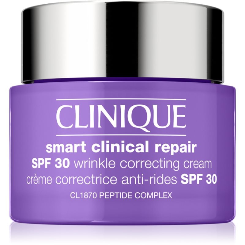 Clinique Smart Clinical™ Repair Wrinkle Correcting Cream SPF 30 крем против бръчки SPF 30 - Грижа за лице - Сравни цени от 1 магазин с безплатна доставка