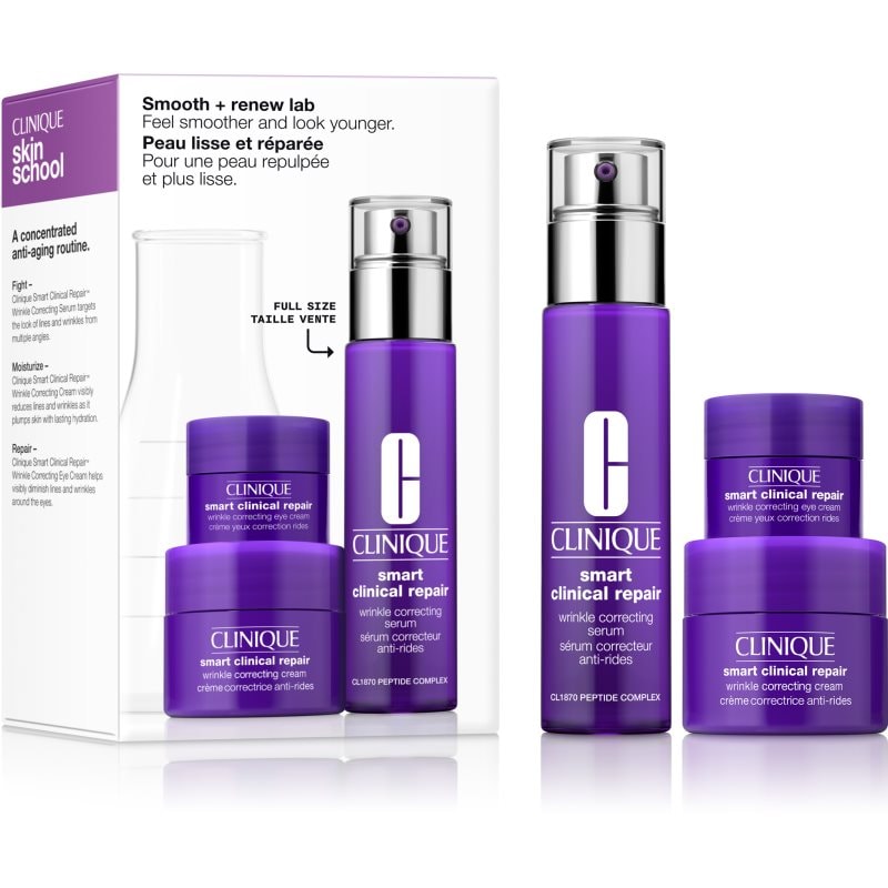 Clinique Smart Clinical™ Set подаръчен комплект за регенериране на кожата - Комплект - Сравни цени от 1 магазин с безплатна доставка