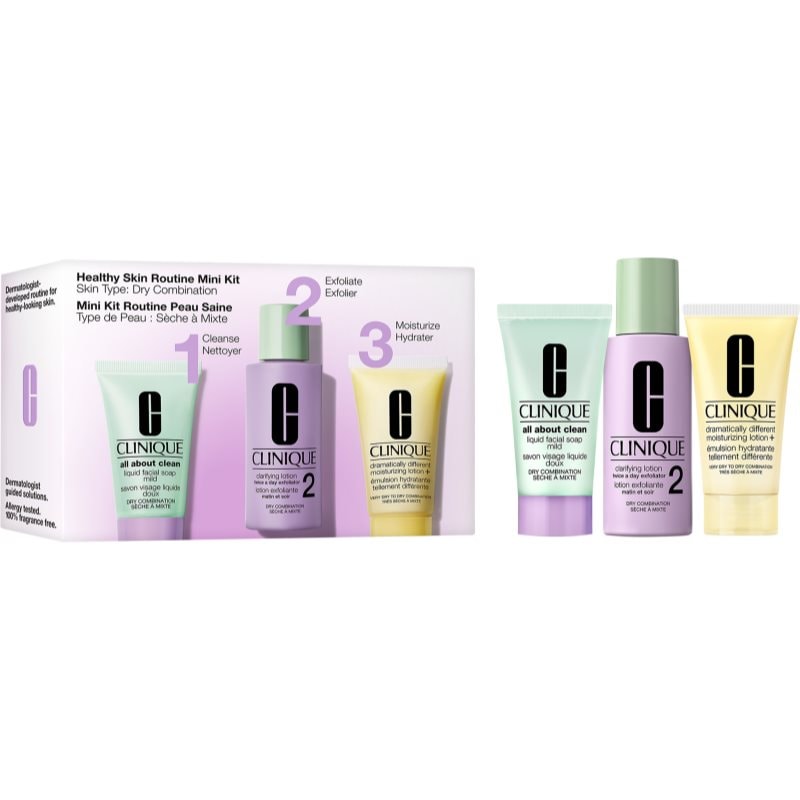 Clinique Mini Kit Healthy Skin Routine Skin Type 2 подаръчен комплект за жени - Комплект - Сравни цени от 1 магазин с безплатна доставка