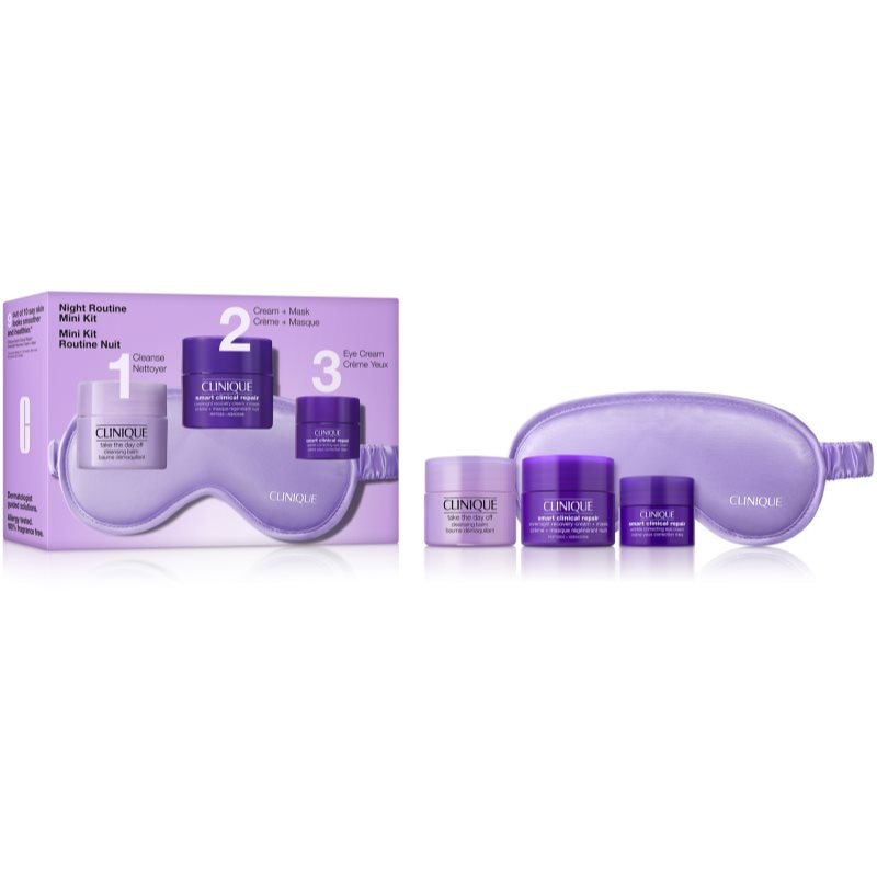 Clinique Mini Kit Night Routine подаръчен комплект - Комплект - Сравни цени от 1 магазин с безплатна доставка