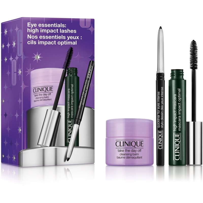 Clinique Holiday Eye Essentials: High Impact Lashes коледен подаръчен комплект за очи - Комплект - Сравни цени от 1 магазин с безплатна доставка