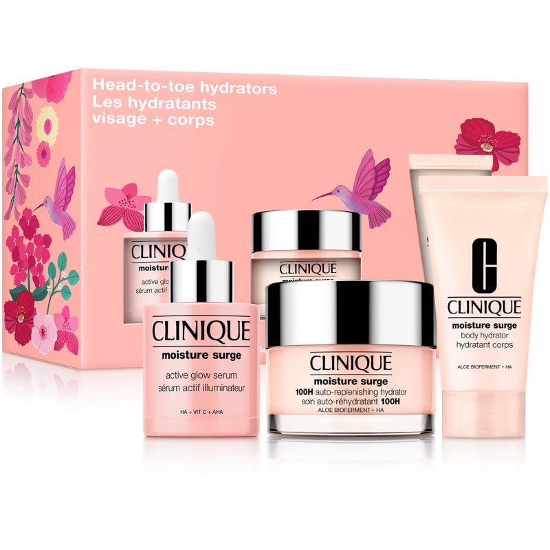 Clinique Mini Kit Head-To-Toe Hydrators подаръчен комплект за дехидратирана кожа - Комплект - Сравни цени от 1 магазин с безплатна доставка