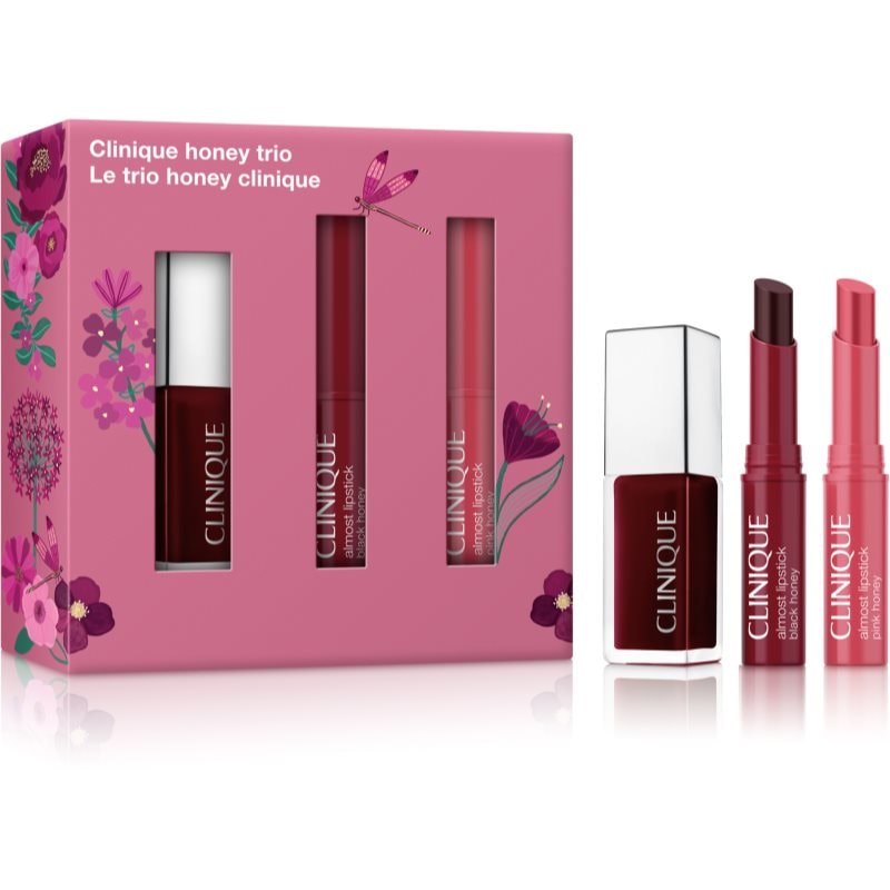 Clinique Mini Kit Honey Trio подаръчен комплект за устни - Комплект - Сравни цени от 1 магазин с безплатна доставка