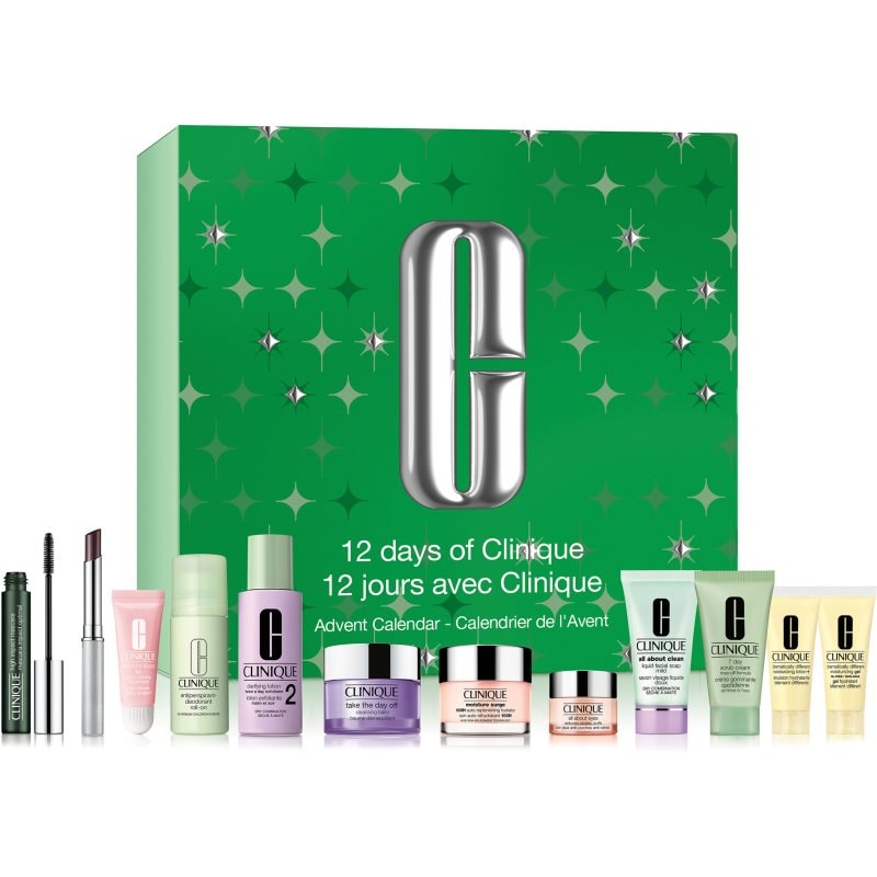 Clinique Holiday 12-days Advent Calendar коледен календар - Комплект - Сравни цени от 1 магазин с безплатна доставка