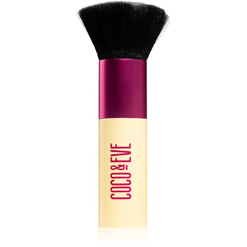 Coco & Eve Coco & Eve Sunny Honey Deluxe Vegan Kabuki Brush четка за грим Kabuki за тяло и лице - Унисекс парфюм 1мл - Сравни цени от 1 магазин с безплатна доставка