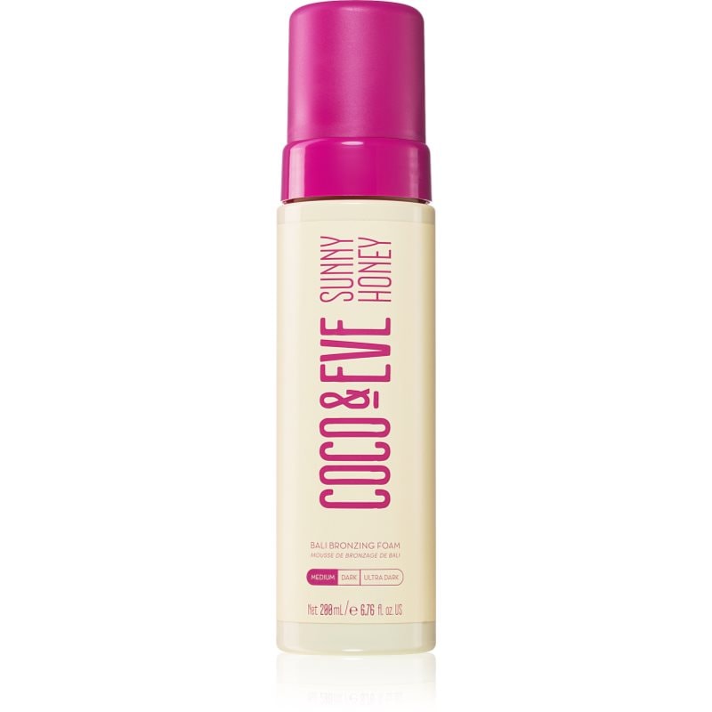 Coco & Eve Sunny Honey Bali Bronzing Foam автобронзант-мус Medium - Грижа за тяло - Сравни цени от 1 магазин с безплатна доставка