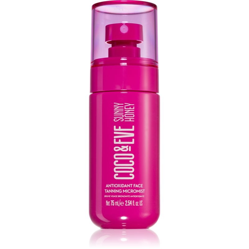 Coco & Eve Sunny Honey Antioxidant Face Tanning Micromist автобронзираща мъгла за лице