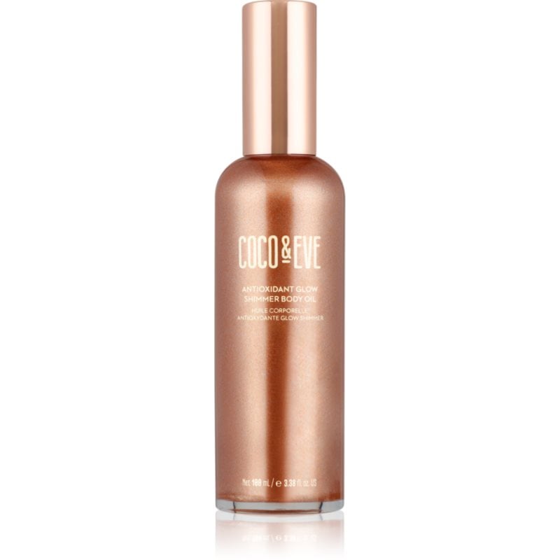 Coco & Eve Sunny Honey Antioxidant Glow Shimmer Body Oil озаряващо олио за тяло