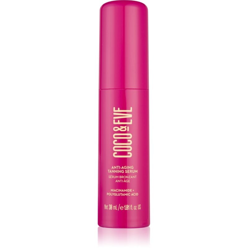 Coco & Eve Sunny Honey Anti-Aging Tanning Serum серум за лице за изкуствен тен