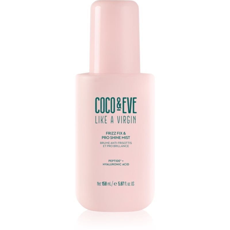 Coco & Eve Like A Virgin Frizz Fix & Pro Shine Mist спрей срещу начупване на косата за блясък и мекота на косата - Грижа за коса - Сравни цени от 1 магазин с безплатна доставка