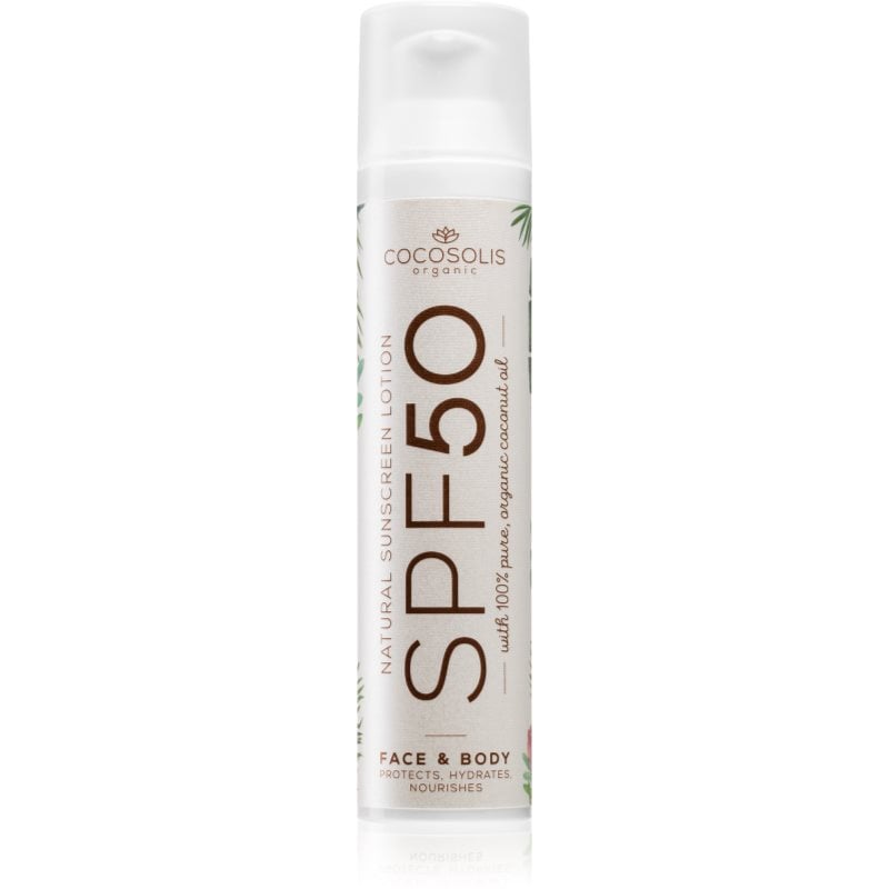 COCOSOLIS Natural Sunscreen Lotion слънцезащитни продукти SPF 50