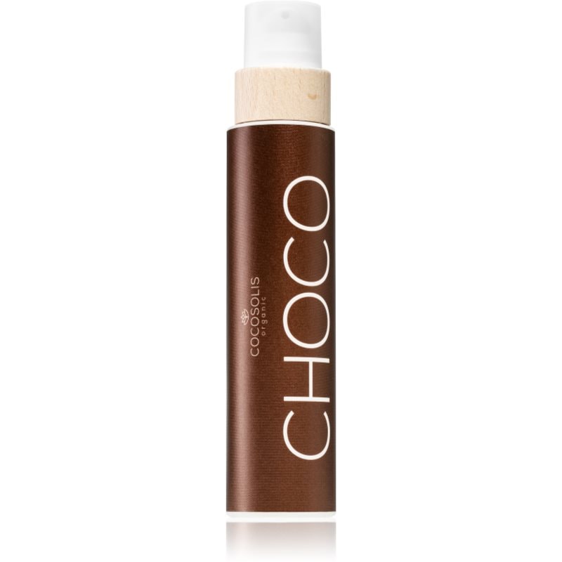 COCOSOLIS CHOCO масло за грижа и придобиване на тен без защитен фактор с аромат Chocolate - Грижа за тяло - Сравни цени от 1 магазин с безплатна доставка