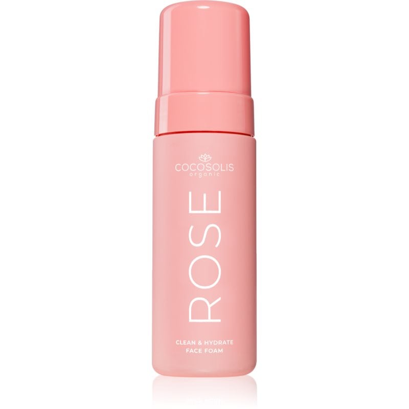 COCOSOLIS ROSE Clean & Hydrate Face Foam почистваща пяна за лице с хидратиращ ефект
