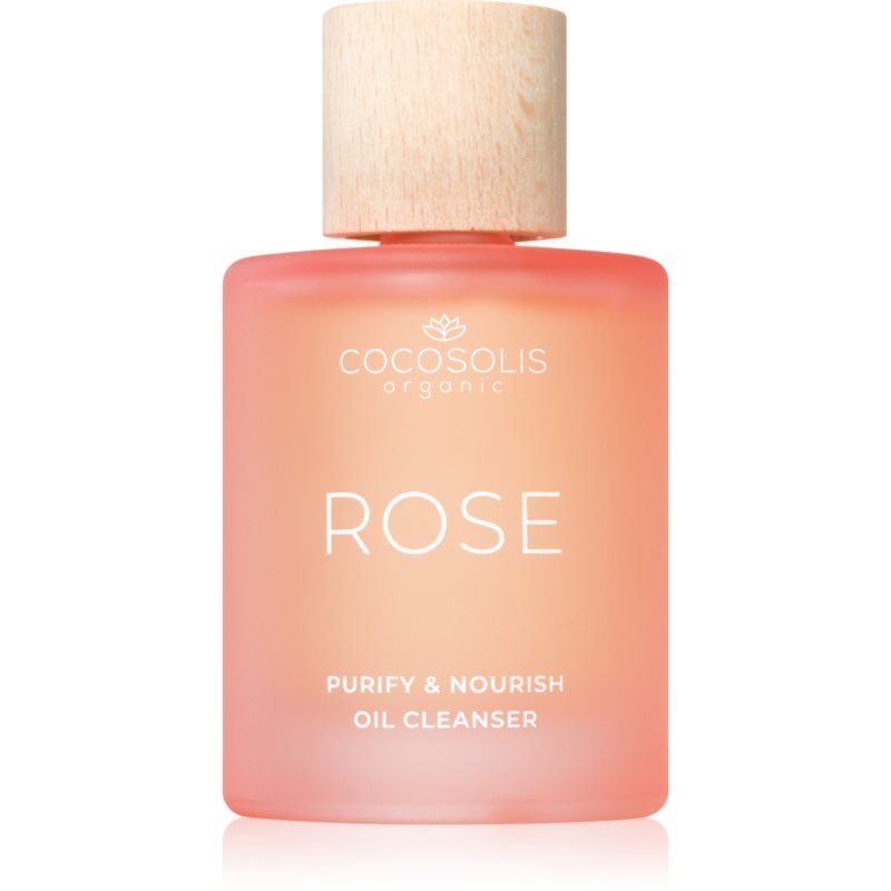 COCOSOLIS ROSE Purify & Nourish Oil Cleanser почистващо масло за лице с подхранващ ефект