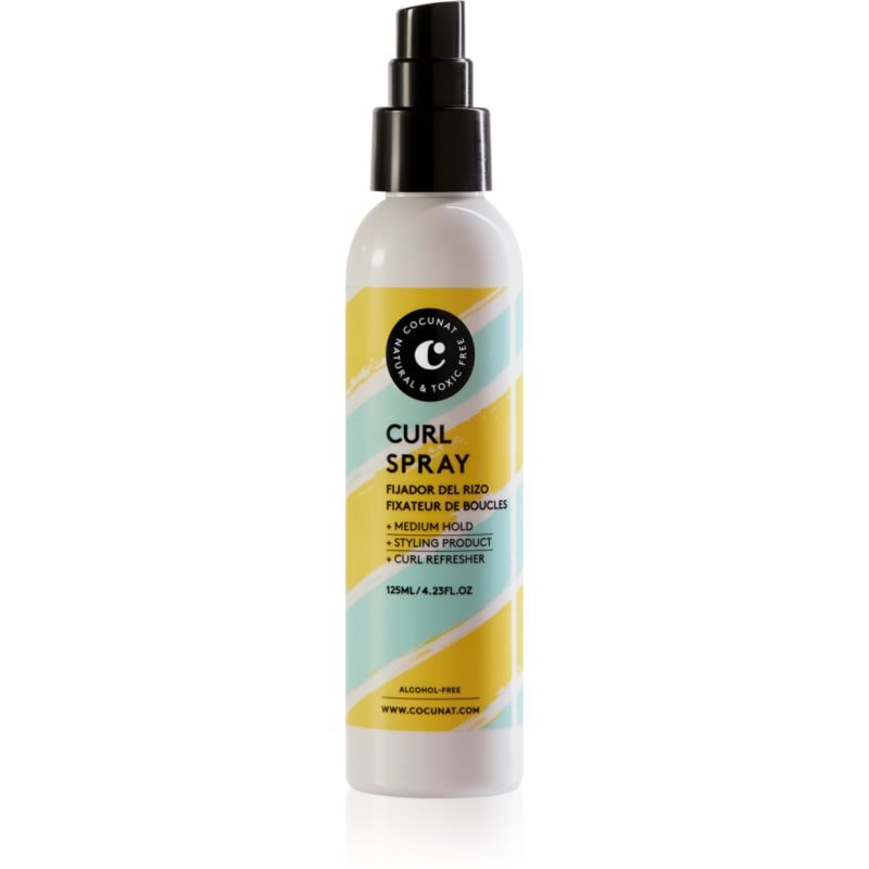 Cocunat Curl Spray спрей за фиксация за чуплива и къдрава коса - Грижа за коса - Сравни цени от 1 магазин с безплатна доставка